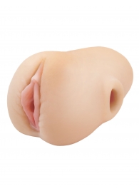 Телесный мастурбатор-вагина Pussy Pounder Squeeze Stroker - Pipedream - в Нефтекамске купить с доставкой