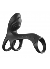 Черная насадка на пенис Ultimate Couples Cage Pro - Pipedream - в Нефтекамске купить с доставкой