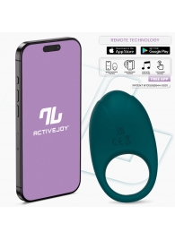 Зеленое интерактивное виброкольцо Ringo - Intoyou - в Нефтекамске купить с доставкой