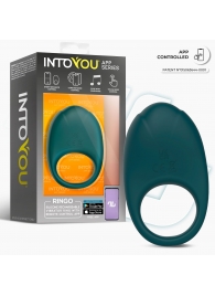 Зеленое интерактивное виброкольцо Ringo - Intoyou - в Нефтекамске купить с доставкой