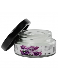 Массажная свеча «Сирень» - 50 мл. - SGAN - купить с доставкой в Нефтекамске