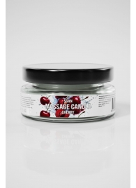 Массажная свеча «Спелая вишня» - 50 мл. - SGAN - купить с доставкой в Нефтекамске