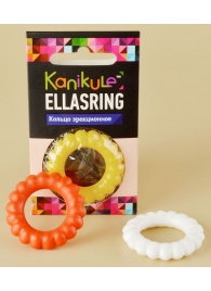 Цветное рельефное эрекционное кольцо Ellasring - Sitabella - в Нефтекамске купить с доставкой