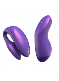 Фиолетовый вибратор для пар We-Vibe Chorus Pro - We-vibe