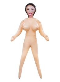 Телесная надувная секс-кукла с пышным бюстом - NMC - в Нефтекамске купить с доставкой