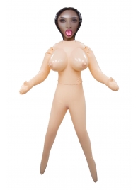 Телесная надувная секс-кукла с 3 любовными отверстиями - NMC - в Нефтекамске купить с доставкой