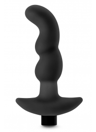 Черный вибромассажер простаты Prostate Massager 03 - 15,2 см. - Blush Novelties - в Нефтекамске купить с доставкой
