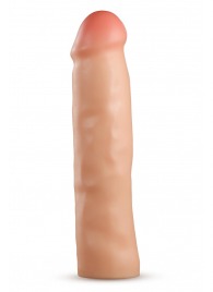 Телесная насадка-удлинитель Vindicate - 21,6 см. - Blush Novelties - в Нефтекамске купить с доставкой