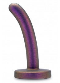 Фиолетовая насадка с гладкой поверхностью Surrender 4.75 Inch Beginner Pegging Dildo - 12 см. - Blush Novelties - купить с доставкой в Нефтекамске