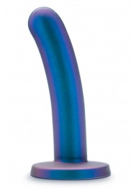 Синяя насадка с гладкой поверхностью Surrender 5.75 Inch Intermediate Pegging Dildo - 14,6 см. - Blush Novelties - купить с доставкой в Нефтекамске
