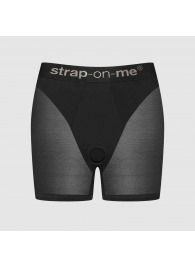 Трусики-шорты для фиксации насадок Strap-on-me Harness Lingerie Halo - size M - Strap-on-me - купить с доставкой в Нефтекамске