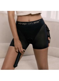 Трусики-шорты для фиксации насадок Strap-on-me Harness Lingerie Halo - size XL - Strap-on-me - купить с доставкой в Нефтекамске