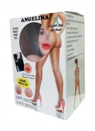 Надувная секс-кукла Angelina 3D - Boys of Toys - в Нефтекамске купить с доставкой