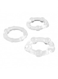 Набор из 3 эрекционных прозрачных колец - Boys of Toys - в Нефтекамске купить с доставкой
