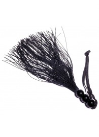 Черная силиконовая плетка - 25,4 см. - Boys of Toys - купить с доставкой в Нефтекамске