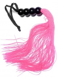 Розовая силиконовая плеть - 35,5 см. - Boys of Toys - купить с доставкой в Нефтекамске