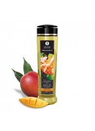 Массажное масло для тела Luscious Mango с ароматом манго - 240 мл. - Shunga - купить с доставкой в Нефтекамске