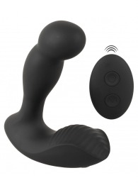 Черный вибростимулятор простаты RC Prostate Massager - 13,1 см. - Orion - в Нефтекамске купить с доставкой