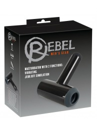 Черный мастурбатор с удобной ручкой Masturbator with 2 Functions - Orion - в Нефтекамске купить с доставкой