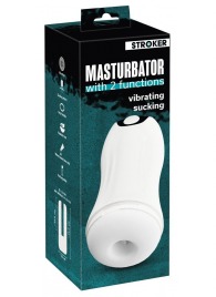 Белый мастурбатор Masturbator with 2 functions - Orion - в Нефтекамске купить с доставкой
