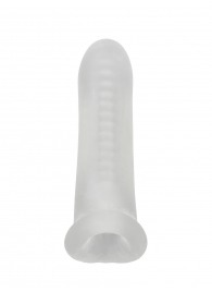 Белый фаллоудлинитель Striker - 13,5 см. - Lola Games - в Нефтекамске купить с доставкой