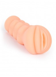 Телесный мастурбатор-вагина с эрекционными кольцами в комплекте - Sexy Girl - в Нефтекамске купить с доставкой