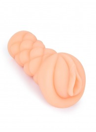 Телесный мастурбатор-вагина с вибропулей и эрекционными кольцами в комплекте - Sexy Girl - в Нефтекамске купить с доставкой