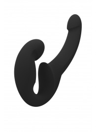 Черный безремневой страпон Share Lite - Fun Factory - купить с доставкой в Нефтекамске