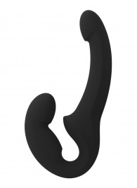 Черный безремневой страпон Share Lite - Fun Factory - купить с доставкой в Нефтекамске