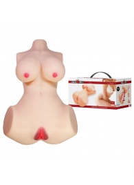 Мастурбатор-торс Aveline с 2 любовными тоннелями - Baile - в Нефтекамске купить с доставкой