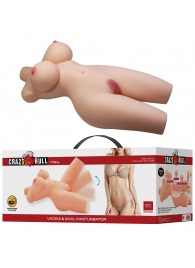 Телесный мастурбатор-торс Tiffany - Baile - в Нефтекамске купить с доставкой