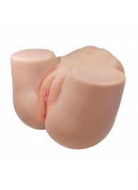 Телесный мастурбатор Julia с 2 любовными тоннелями - Baile - в Нефтекамске купить с доставкой