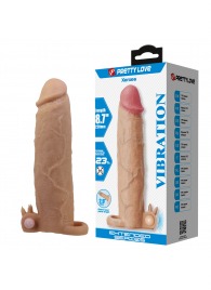 Телесная насадка на пенис Xerxes - 22 см. - Baile - в Нефтекамске купить с доставкой