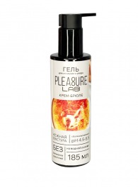 Съедобный лубрикант на водной основе Pleasure Lab с ароматом крем-брюле - 185 мл. - Pleasure Lab - купить с доставкой в Нефтекамске