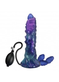 Фиолетовый яйцеродящий фаллоимитатор Duskwalker Sentinal на присоске - 22,4 см. - Baile - купить с доставкой в Нефтекамске