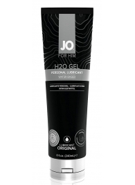 Лубрикант-гель для мужчин JO H2O GEL ORIGINAL - 240 мл. - System JO - купить с доставкой в Нефтекамске Лубрикант-гель для мужчин JO H2O GEL ORIGINAL - 240 мл. - System JO - купить с доставкой в Нефтекамске