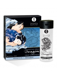 Интимный мужской крем SHUNGA DRAGON SENSITIVE - 60 мл. - Shunga - купить с доставкой в Нефтекамске