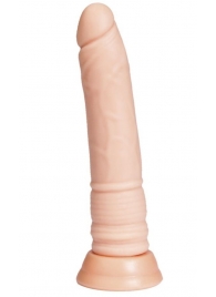 Телесный фаллоимитатор A-toys с присоской - 22 см. - A-toys купить с доставкой в интернет-магазине Orgasmix в Нефтекамске Телесный фаллоимитатор A-toys с присоской - 22 см. - A-toys
