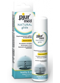 Нейтральный лубрикант на водной основе pjur MED Natural glide - 100 мл. - Pjur - купить с доставкой в Нефтекамске