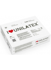 Ультратонкие презервативы Unilatex Ultra Thin - 144 шт. - Unilatex - купить с доставкой в Нефтекамске