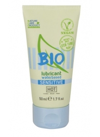 Органический лубрикант для чувствительной кожи Bio Sensitive - 50 мл. - HOT - купить с доставкой в Нефтекамске