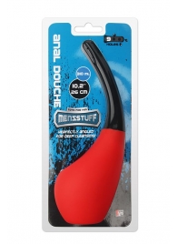 Анальный душ MENZSTUFF 310ML ANAL DOUCHE RED/BLACK - Dream Toys - купить с доставкой в Нефтекамске