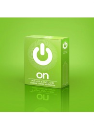 Цветные ароматизированные презервативы ON) Fruit   Color - 3 шт. - ON) - купить с доставкой в Нефтекамске