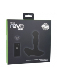 Чёрный перезаряжаемый массажёр предстательной железы NEXUS Revo Slim - Nexus Range - в Нефтекамске купить с доставкой