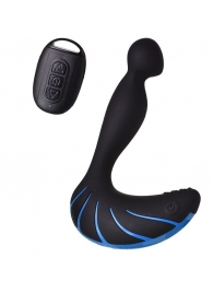 Чёрно-синий массажер простаты Erotist Third - Erotist Adult Toys - в Нефтекамске купить с доставкой