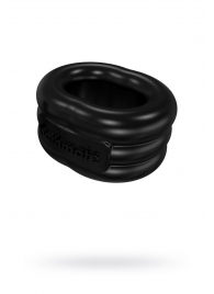 Чёрное эрекционное виброкольцо Stretch - Bathmate - в Нефтекамске купить с доставкой