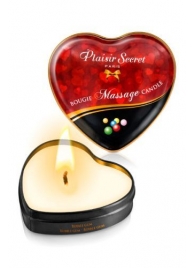 Массажная свеча с ароматом бубль-гума Bougie Massage Candle - 35 мл. - Plaisir Secret - купить с доставкой в Нефтекамске