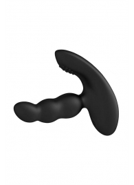 Черный силиконовый стимулятор простаты Levett Nitoc с пультом ДУ - Levett - в Нефтекамске купить с доставкой