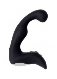 Чёрный изогнутый вибростимулятор простаты Erotist - Erotist Adult Toys - в Нефтекамске купить с доставкой