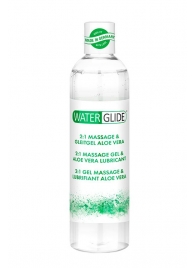 Гель-смазка 2-в-1 MASSAGE   LUBRICANT ALOE VERA - 300 мл. - Waterglide - купить с доставкой в Нефтекамске